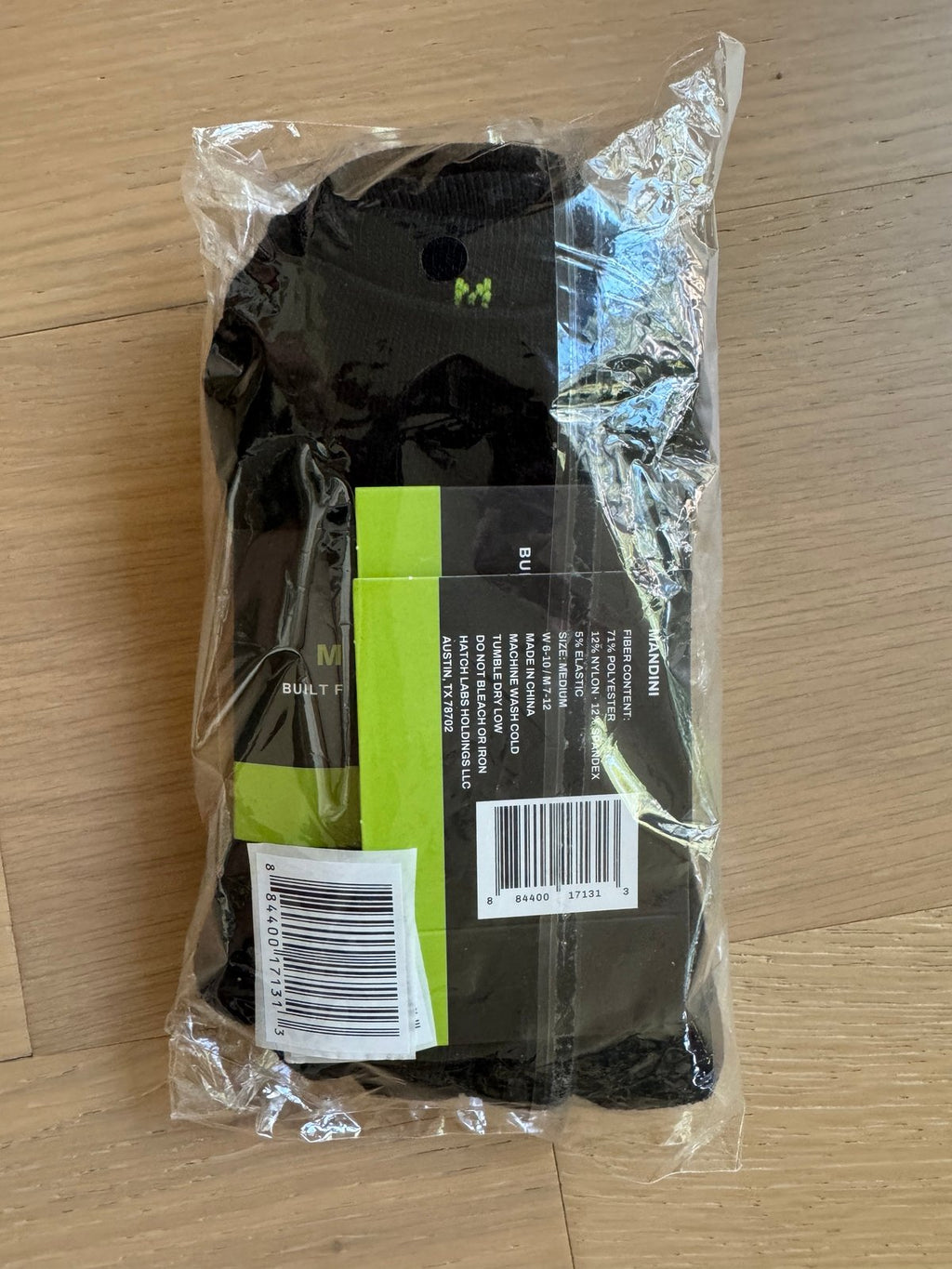 MANDINI Long Distance Toe Socks